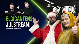 Julstream med Elgiganten Gaming 🎅 [upl. by Aydin]