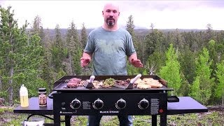 BLACKSTONE 36quot Griddle Cooking Station Experience [upl. by Doralia342]