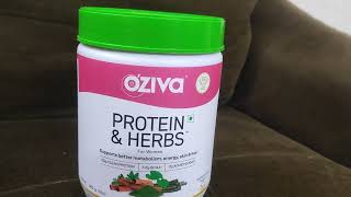 Oziva Protein amp Herbs [upl. by Ettelrahc532]