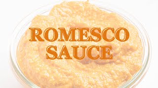 Fresh Homemade Romesco Sauce 15 Minutes [upl. by Onitrof44]