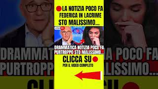 🔴 GF DRAMMATICA NOTIZIA quotPURTROPPO STO MALISSIMOquot FAN IN LACRIME [upl. by Enalb]