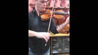 GUARNERIUS DEL GESÚ VIOLINO AUTOR ITALIANO SÉC 18 [upl. by Hennessy]