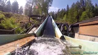 Tusenfryd  Tømmerstupet GoPro 2016 [upl. by Leslee]