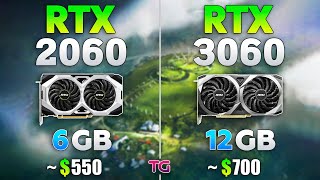 RTX 2060 vs RTX 3060  Test in 10 Games [upl. by Boice]