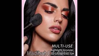 China Madihah Makeup High Pigmented Eyeshadow Palette Shimmer Long Lasting Eyeshadow Cream Factory [upl. by Emoraj]