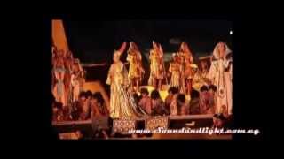 Aida Opera  Giza Pyramids Egypt [upl. by Rotman]