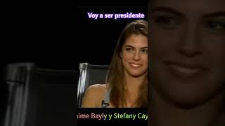 Es mi destino ser presidente con Jaime bayly y Stefany Cayo viralvideo apec tendencia parati [upl. by Eniamrahc]