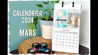 Calendrier 2024  Mars [upl. by Htbazile]