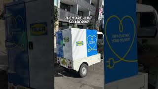 IKEA Electric Tuk Tuk delivery vehicle in Sydney Australia [upl. by Alyks219]