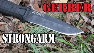 Gerber StrongArm Knife Review Finally Something Good [upl. by Bolen]