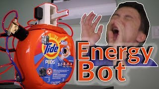 A Robot That Shoots Energy Drink at You When You Get Tired [upl. by Kennedy446]