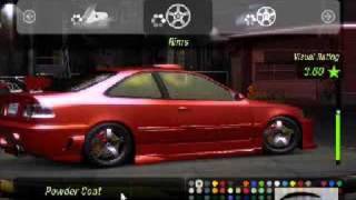 Need For Speed Underground 2 Civic [upl. by Ahsimat458]