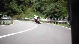 Val Trebbia SS45 Italy due pieghe in moto [upl. by Yro404]