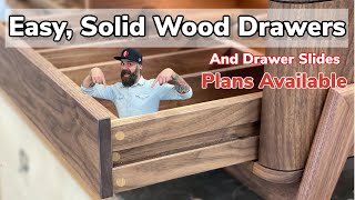 Build cabinets the easy way  How to Make Drawers [upl. by Jeavons]