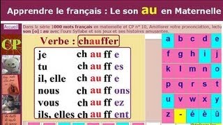 Lire et écrire le son o au  Orthographe française cp ce1 ce2 [upl. by Pliske]