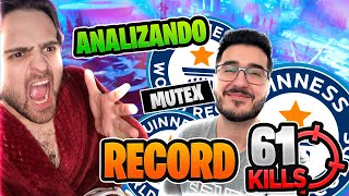 REACCIONANDOANALIZANDO  MUTEX  WORLD RECORD 61 KILLS SOLO SQUADS COD WARZONE [upl. by Clougher]