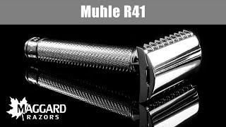 Mühle R41 Open Comb Razor review at MaggardRazorscom [upl. by Soneson]