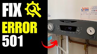 Ariston boiler error 501  How To Fix [upl. by Noreik160]