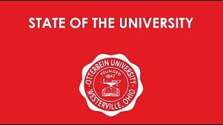 Otterbein State of the University Address with President John Comerford [upl. by Shela]