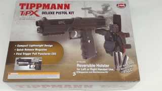 Tippmann TiPX Deluxe Pistol Kit Unboxing and Features [upl. by Yerrot]