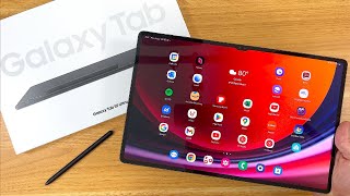 Samsung Galaxy Tab S9 Ultra Unboxing amp First Impressions [upl. by Saravat961]