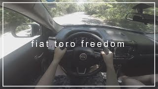 FIAT TORO FREEDOM 18 AT6  COMPORTAMENTO NA ESTRADA  POV [upl. by Kean]