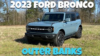 2023 Ford Bronco Overview We have a problem with the factory paint job TNG Episode 106 [upl. by Arnie684]