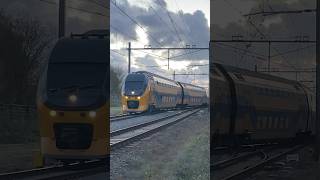 NS VIRMm 8665 gaat over de wissel in Middelburg Treinspotterzeeland [upl. by Bocoj]