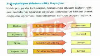 LYS Coğrafya Yer Kabuğunu Oluşturan Kayaçlar Taşlar Video [upl. by Mercuri]