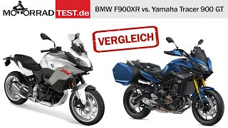 BMW F 900 XR vs Yamaha Tracer 900 GT  Vergleich der MittelklasseCrossover Bestseller [upl. by Aube972]