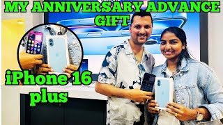 My Anniversary Advance Gift  iPhone 16 Plus 📱 konkanivlog [upl. by Lirret]