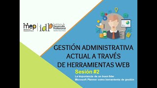 Gestión Administrativa actual a través de Herramientas Web [upl. by Drarig]