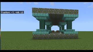 Minecraft build Mossy Temple [upl. by Llemert]