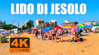 Italy Lido Di Jesolo summer walk 21 July 2024 [upl. by Anitnamaid366]