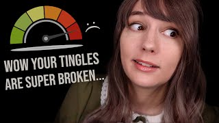 ASMR 📝 ARE YOUR TINGLES WEAK TAKE THIS TINGLE STRENGTH TEST 📝 [upl. by Tiga]