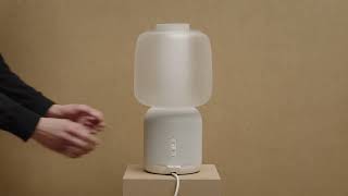 How to use a SYMFONISK table lamp [upl. by Swithbart714]