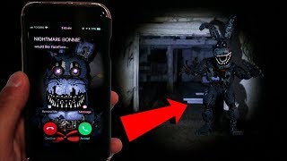 GONE WRONG CALLING NIGHTMARE BONNIE ON FACETIME AT 3AM  NIGHTMARE BONNIE FOUND AT 3AM [upl. by Ialohcin611]