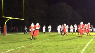 Football Imamu Mayfield of Manalapan runs for 1yard touchdown [upl. by Ocir]