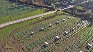 Solarfelder Brandbühl  Zwischenstand [upl. by Karub925]