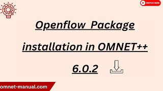 Openflow Package installation in OMNET 6 0 2 [upl. by Iralam]