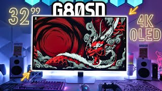 32inch 4K Samsung Odyssey OLED G8 G80SD Unboxing First Impressions and 4K 240Hz Gameplay 🔥 [upl. by Nadler]