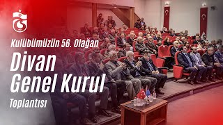 Kulübümüzün 56 Olağan Divan Genel Kurul Toplantısı [upl. by Yalhsa]