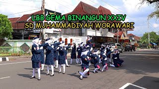 SD MUHAMMADIYAH WORAWARI  LBB GEMA BINANGUN XXIV [upl. by Wallache]