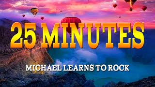 25 MINUTES  karaoke version  popularized by MICHAEL LEARNS TO ROCK [upl. by Ramyaj]