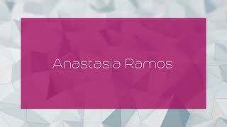 Anastasia Ramos  appearance [upl. by Frangos]