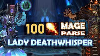 100 Mage Parse  Lady Deathwhisper  WOTLK Classic [upl. by Fidele]