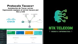 Como Instalar y Configurar server Tacacs GNS3 y CISCO [upl. by Conah]