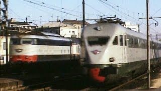 Treni Rapidi e TEE  Milano 1977 [upl. by Warp]