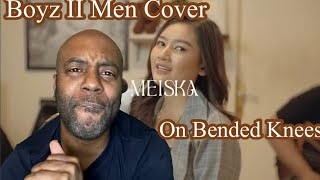 Boyz II Men On Bended Knee Cover Song  meiskaadindap  REACTION [upl. by Dottie32]