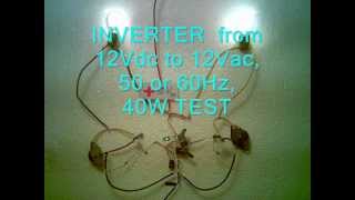 INVERTER 50Hz or 60Hz electronic TESTS analysis c formula NEWwmv [upl. by Enelaehs]